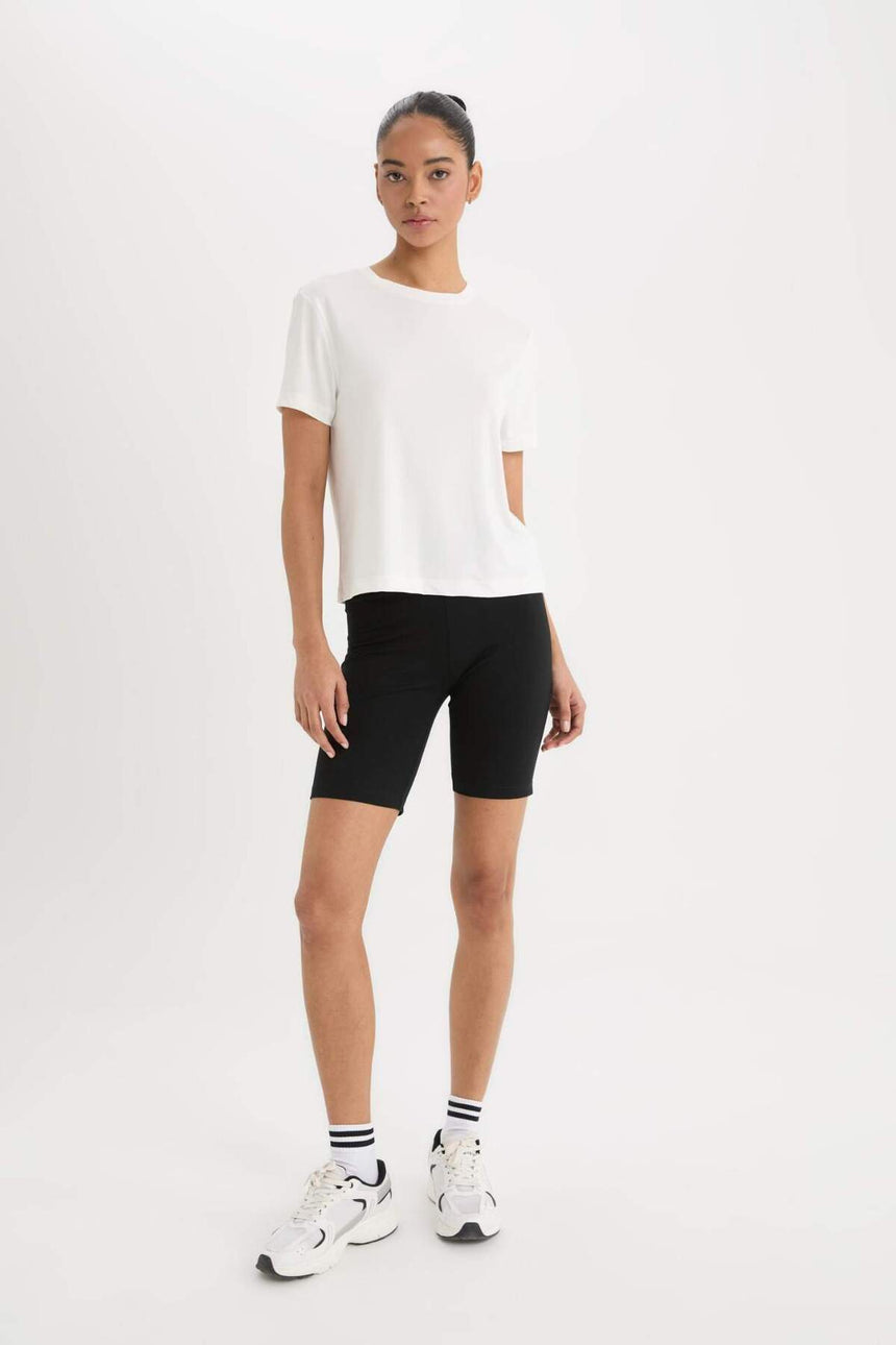Defacto Kadın Leggings B9544Ax - Siyah