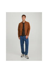 jack&jones erkek jacket 12147218 - Koyu Turuncu