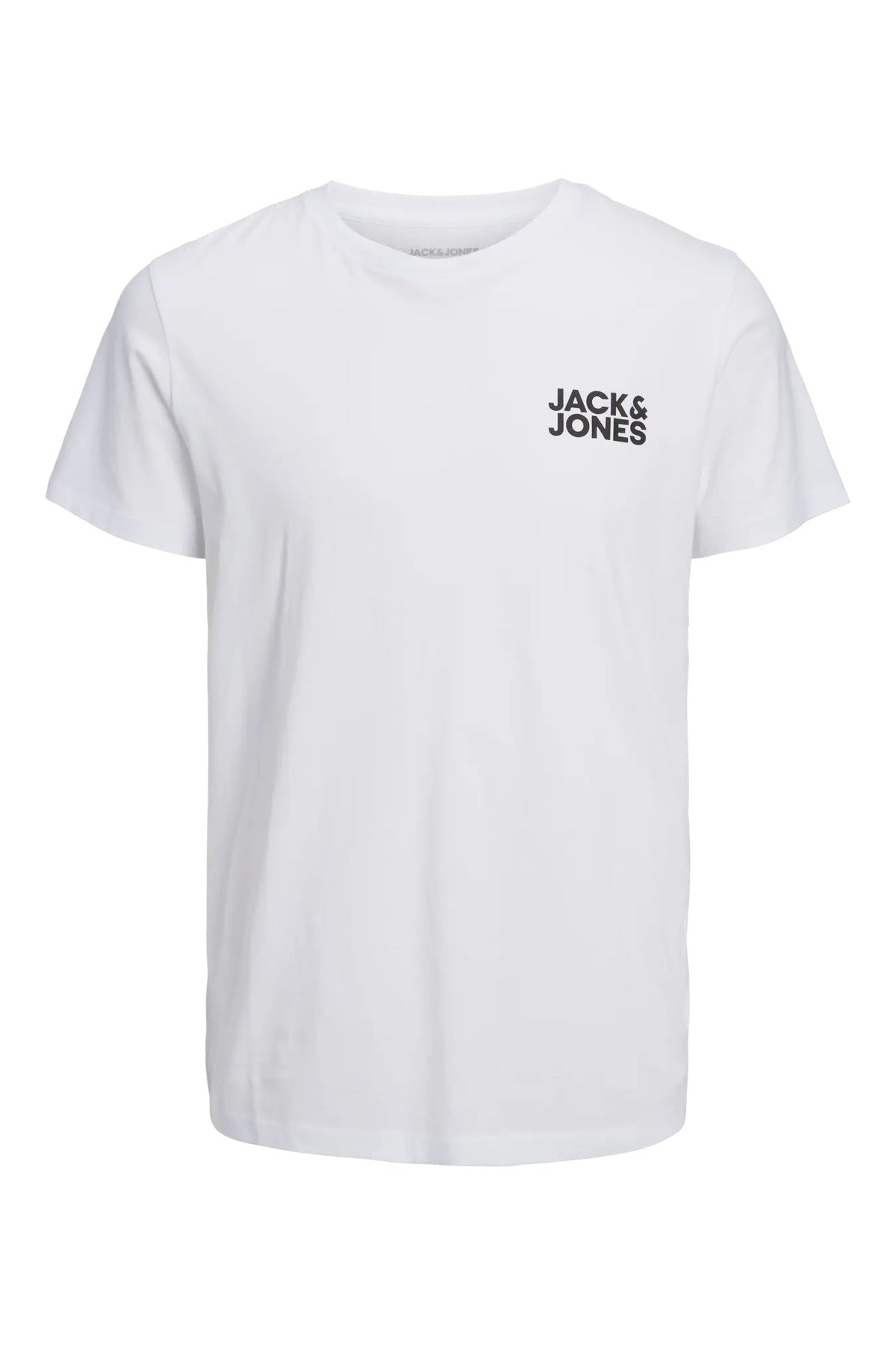 Jack & Jones Corp Logo Erkek T-Shirt 12151955 - Beyaz
