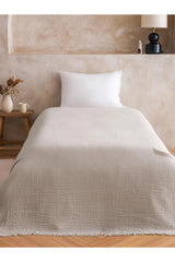 LCW HOME S60039W8 YTÖ,MUSLINDUZ-TK-YTO - Gri/ Kahverengi