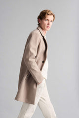 Defacto Erkek Coat/Parka Y8903Az - Gri/ Kahverengi