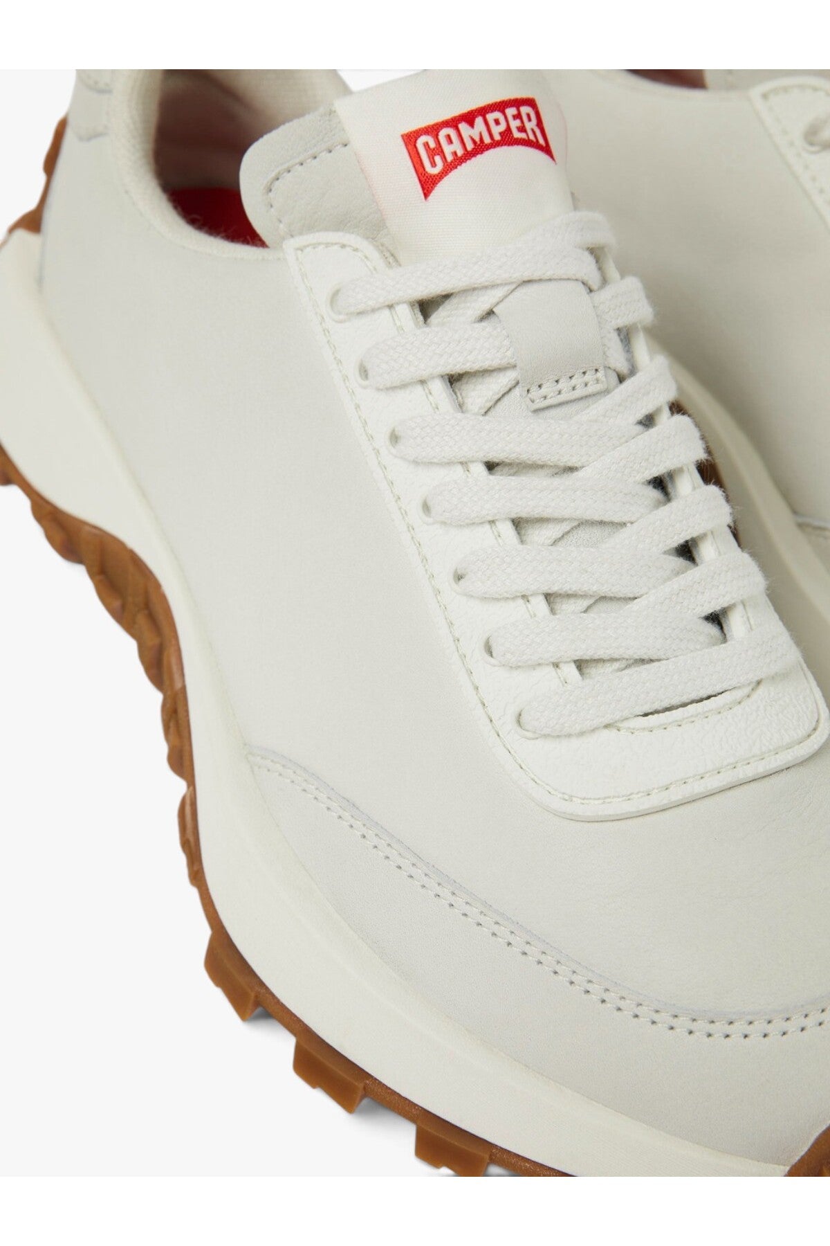 Camper Erkek Drift Trail Sneaker K100928-001 - Beyaz/Kahverengi