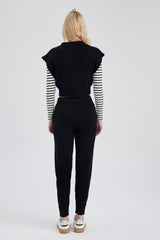 Defacto Kadın Trousers R1701Az - Siyah