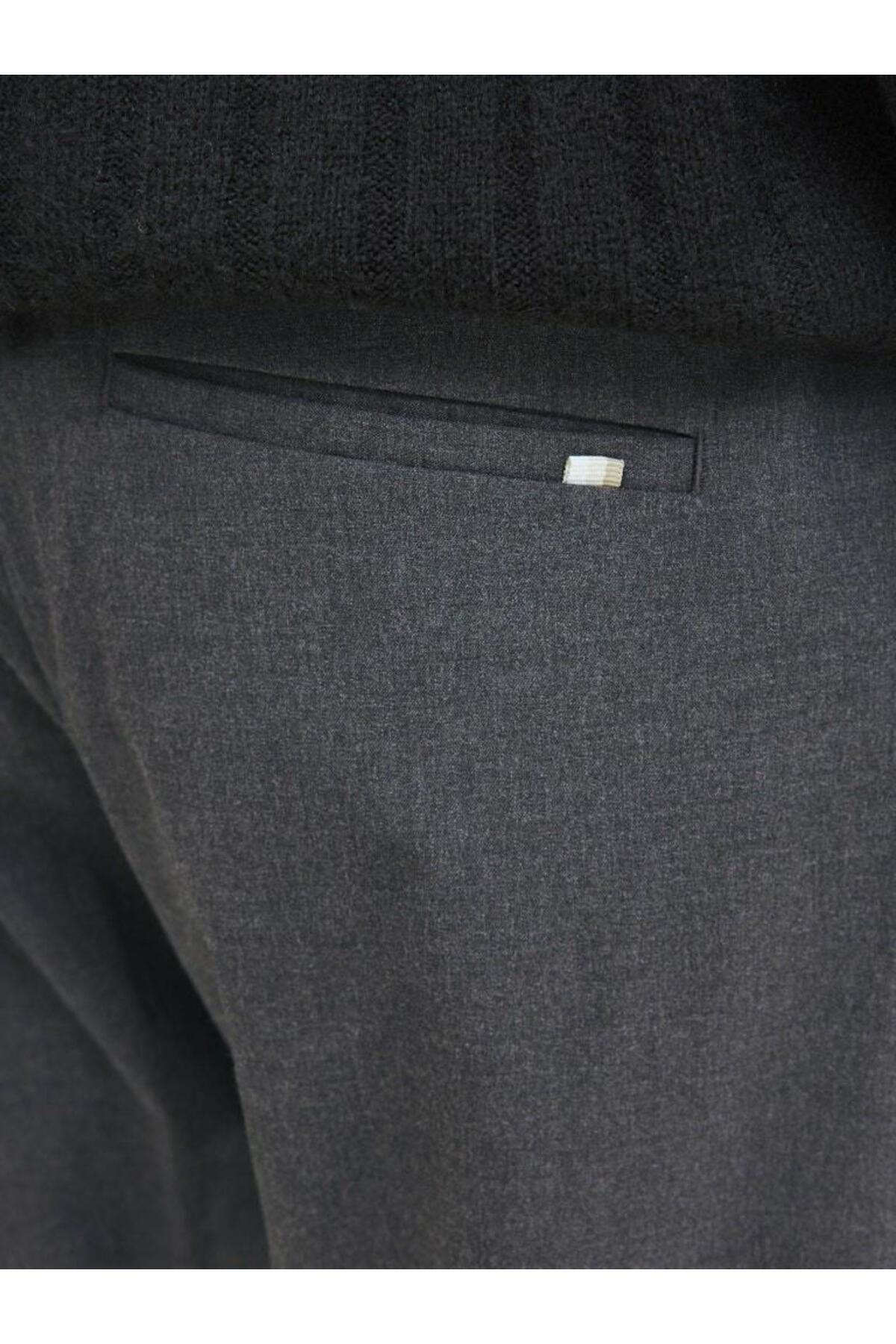 Jack & Jones Erkek Pantolon 12268303 - Koyu Gri