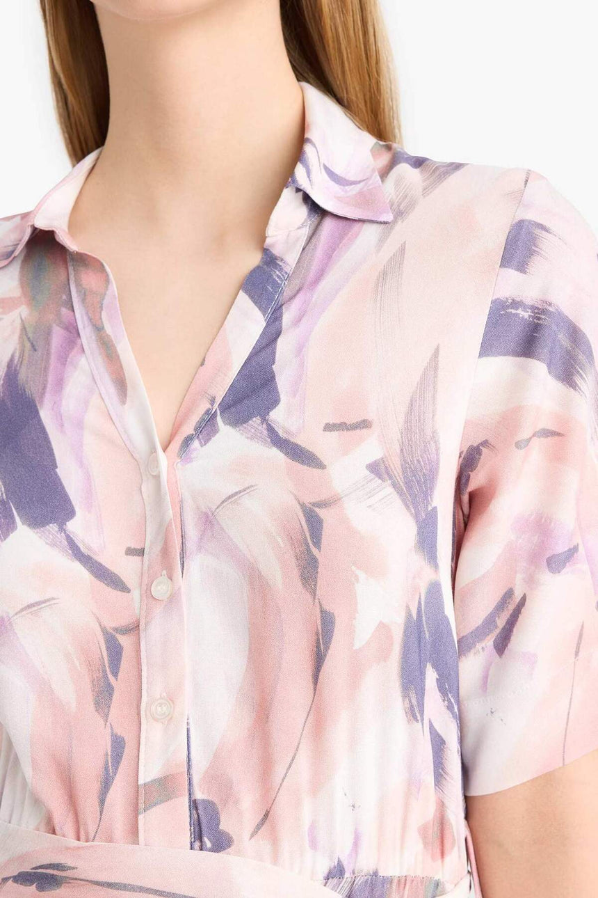 DeFacto F1827AX Kadın Elbise - Pembe
