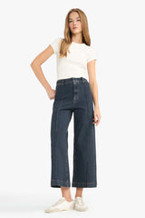 Defacto Kadın Trousers F5537AX - Koyu Mavi