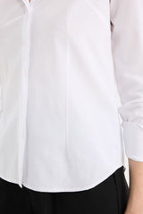 Defacto Kadın Long Sleeve Shirt Y4651Az - Beyaz