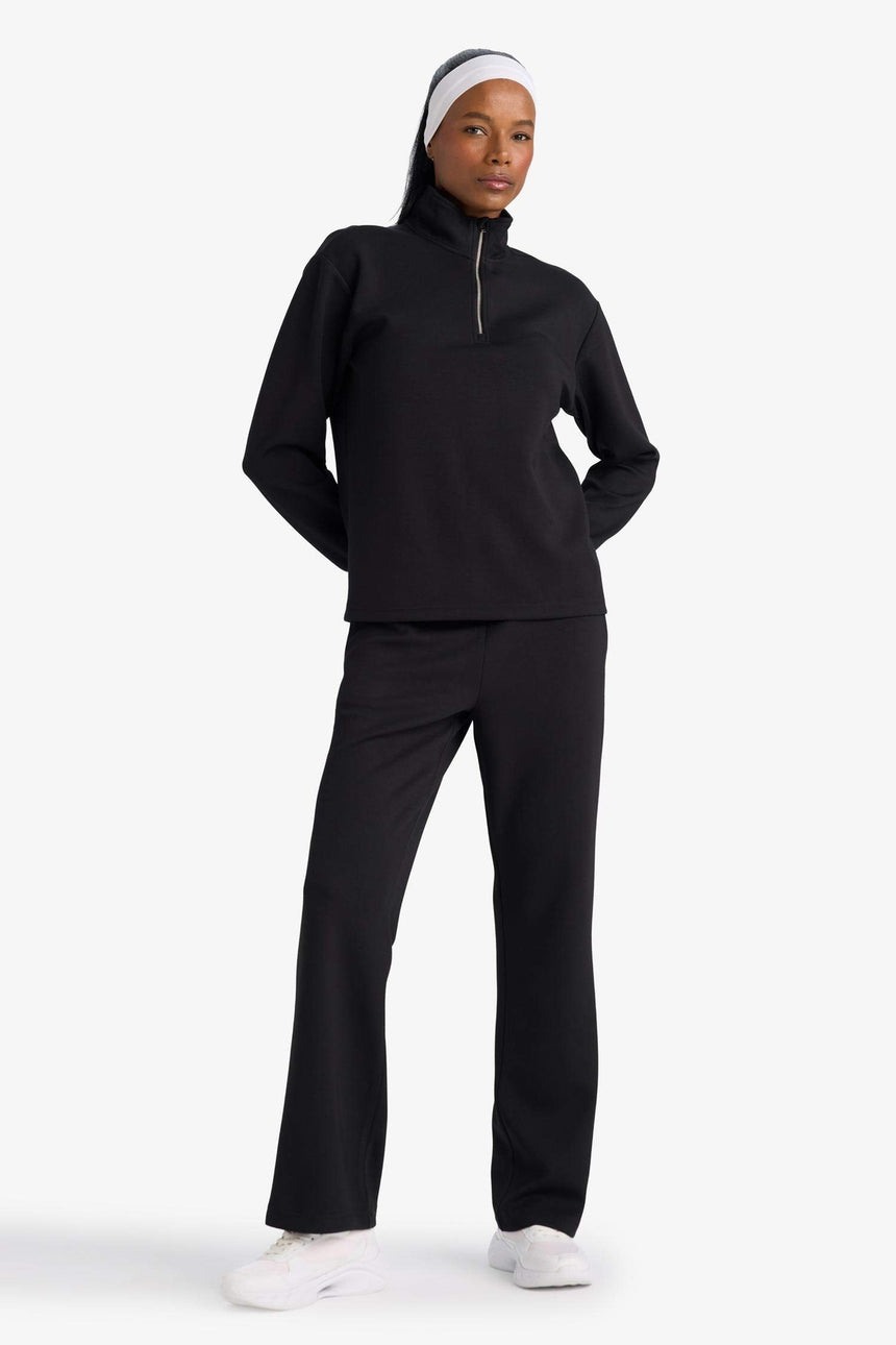 Defacto Kadın Knitted Bottom D7129AX - Siyah