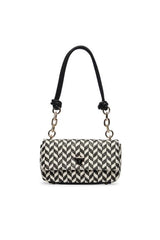 GUESS KADIN TESSI FLAP SHOULDER HWWG7691190 - Siyah