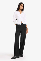 Defacto Kadın Woven Top Y3128AZ - Mor/ Beyaz