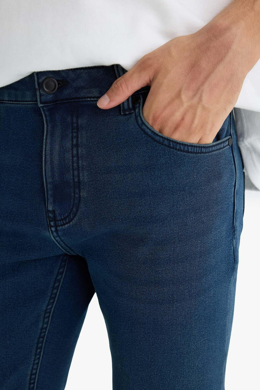 Defacto Erkek Trousers Y0369Az - Mavi/Siyah