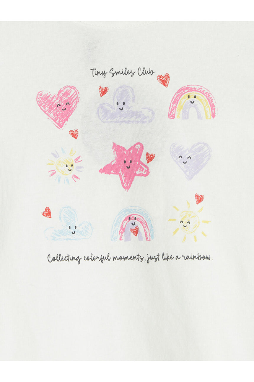 LC Waikiki Çocuk Pijama Takımı W66172F1 - Ekru