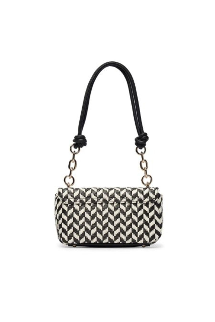 GUESS KADIN TESSI FLAP SHOULDER HWWG7691190 - Siyah