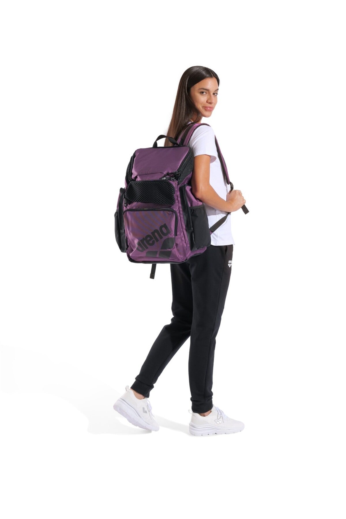 Arena One GO Backpack 45L Unisex Sırt Çantası 010231200 - Koyu Mor
