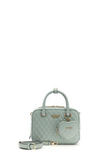 GUESS KADIN ATABEY BOX SATCHEL HWQG9894050 - Altın Sarısı