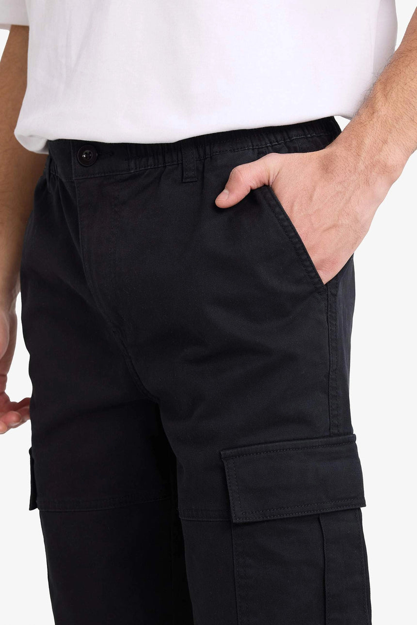Defacto Erkek Woven Bottom C9163AX - Siyah