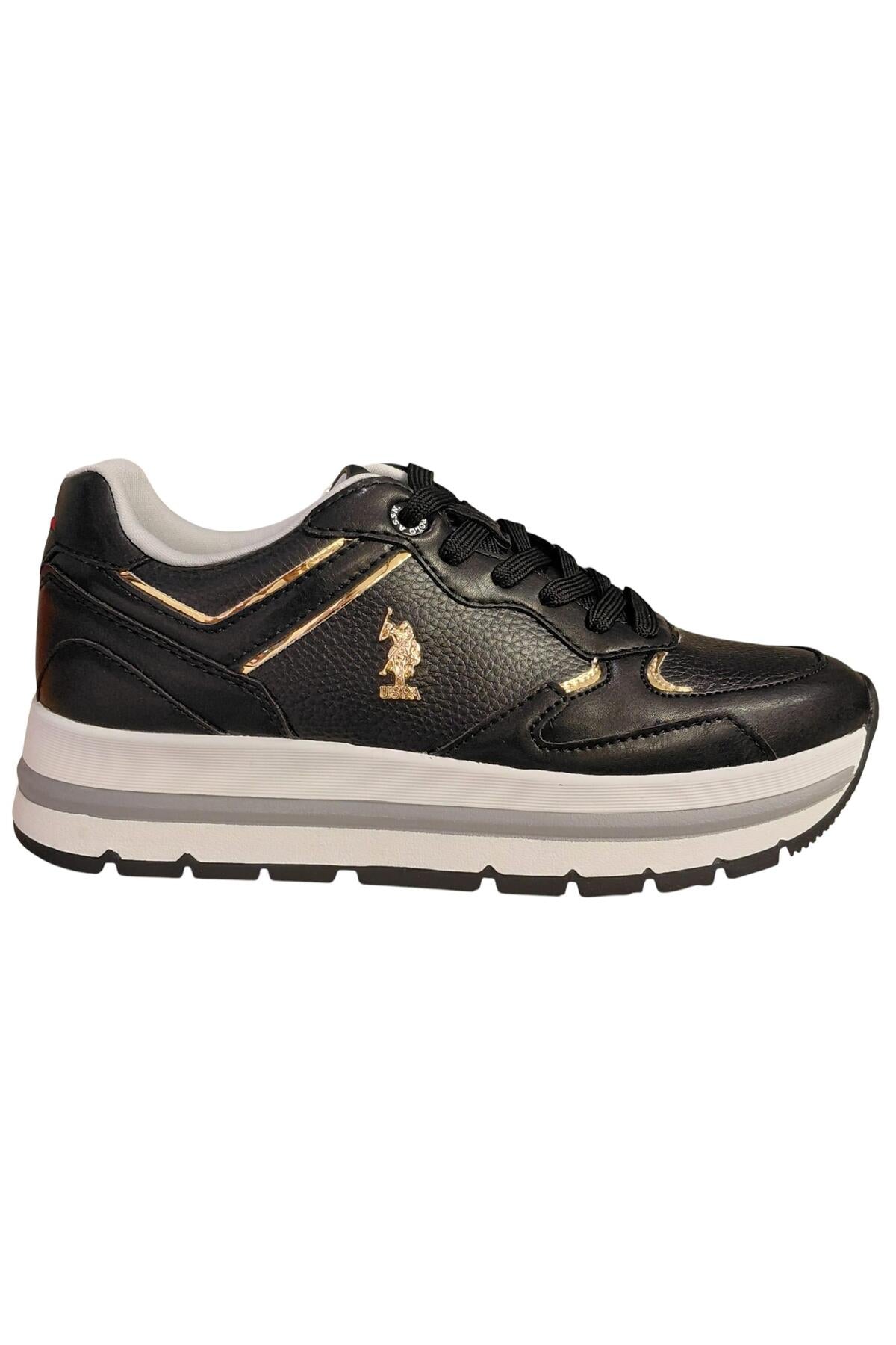 U.S. Polo Assn. Shina Kadın Sneaker - Siyah