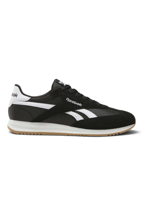 Sporline Reebok Run Word 70 erkek siyah beyaz tekstil sneaker ayakkabı