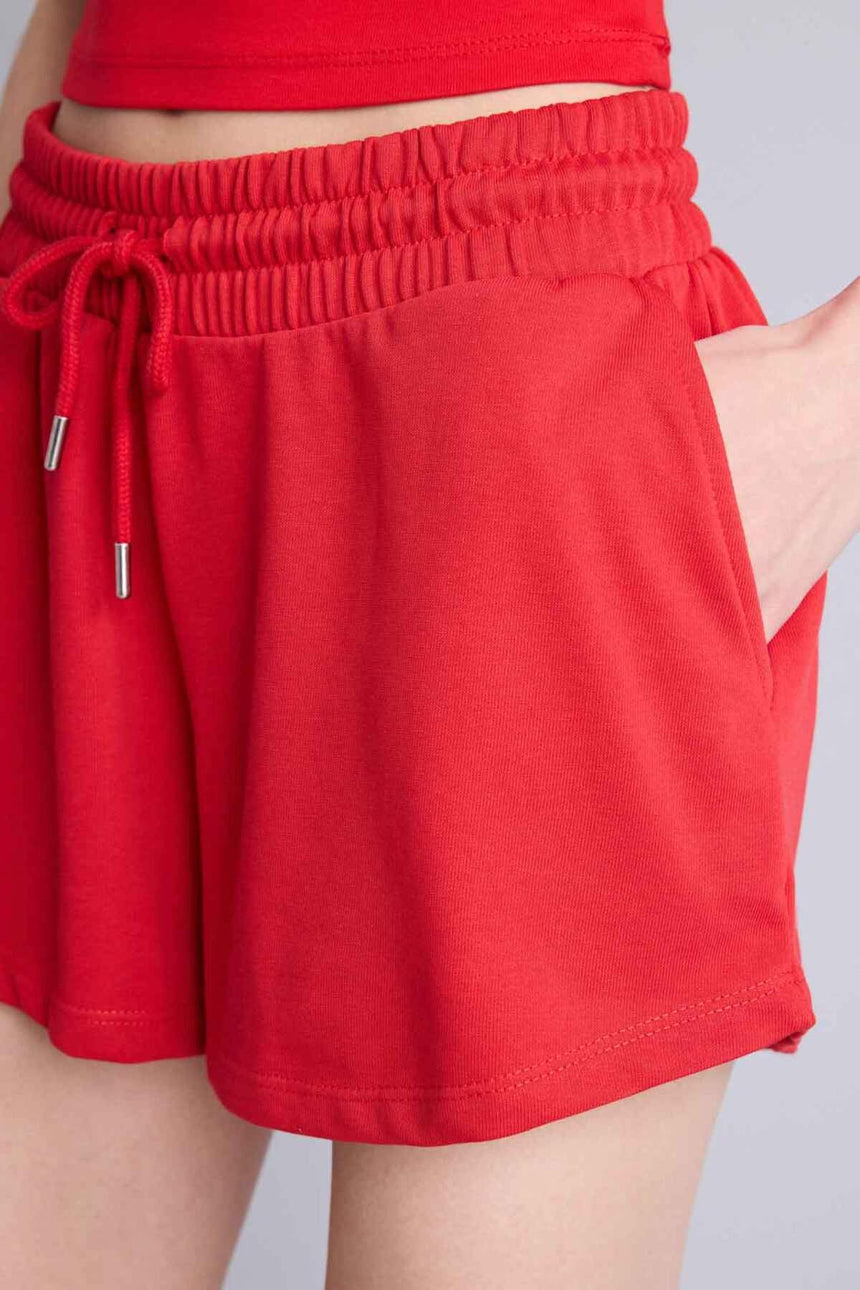 Defacto KADIN Knitted Bottom C7600AX - Kırmızı