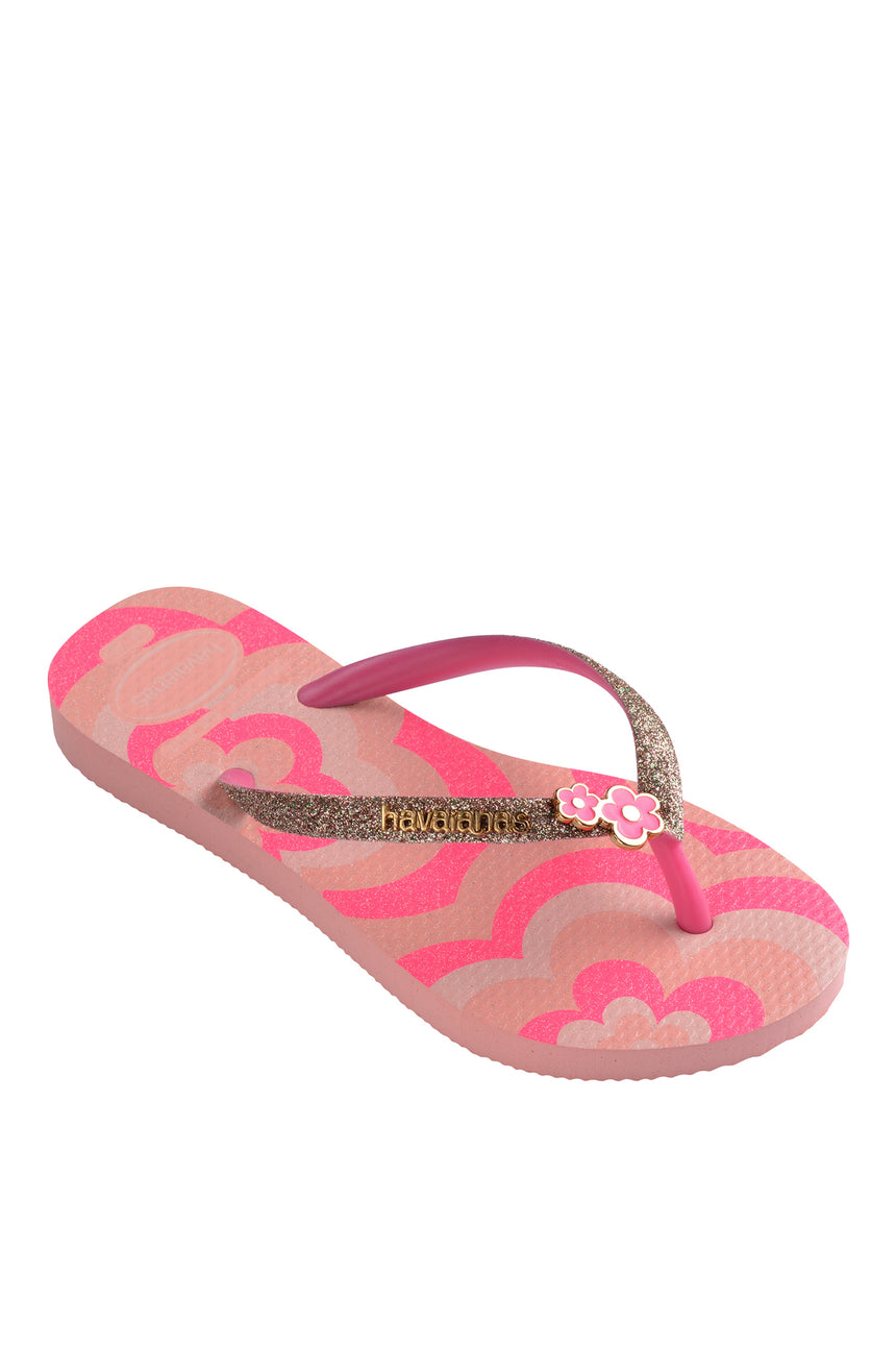 HAVAİANAS KIDS SLIM GLITTER II 4146976 - Pembe