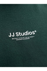 Jack & Jones 12284682 Erkek Sweatshirt - Koyu Yeşil