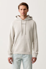 Calvin Klein Erkek LS 350TERRY EU SP GRAPHIC HOODIE LV04RG276G - Beyaz