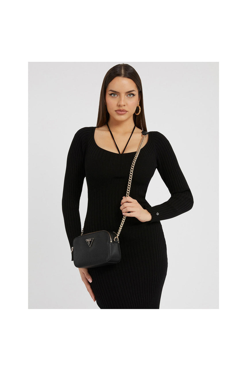 GUESS KADIN NOELLE CROSSBODY CAM HWZG7879140 - Mavi
