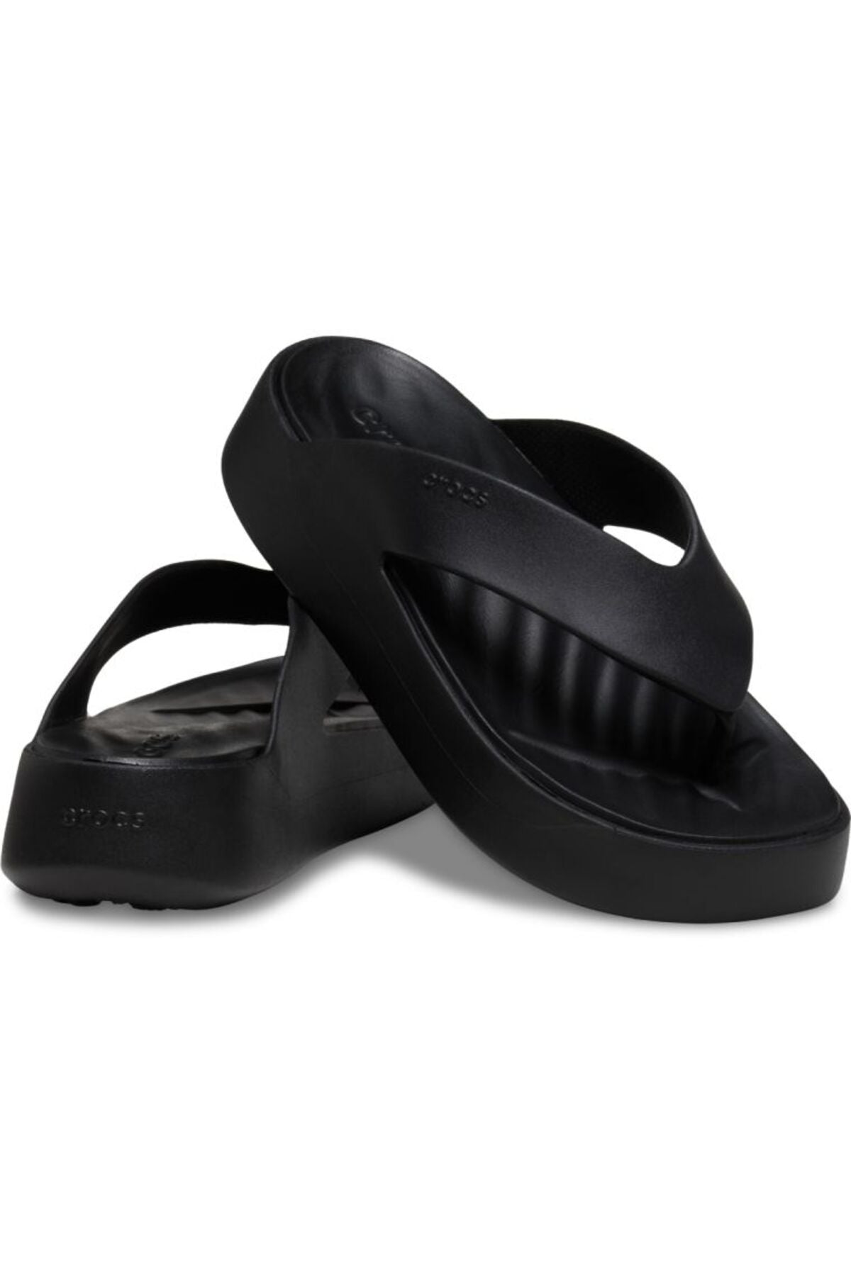 Crocs Getaway Platform Flip 209410 Erkek Terlik - Siyah