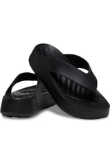 Crocs Getaway Platform Flip 209410 Erkek Terlik - Siyah