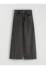 LC Waikiki Çocuk Jean Pantolon W5NR99B4 - Siyah