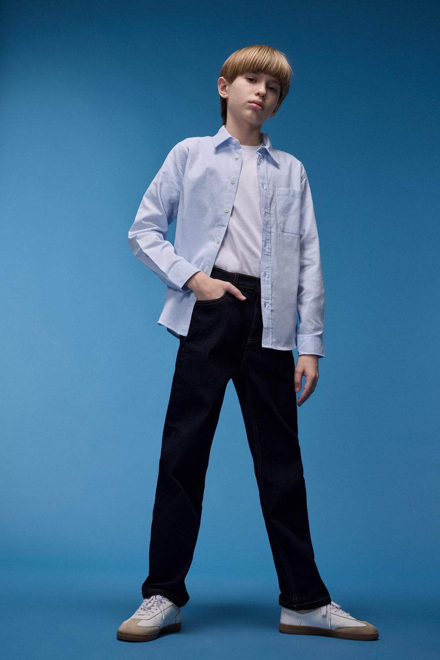 Defacto Çocuk Trousers D6474A8 - Koyu Mavi