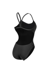 ARENA WOMEN'S TEAM SWIMSUIT CHALLENGE SOLID 004766550 - Siyah
