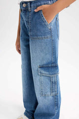 Defacto Çocuk Trousers C8540A8 - Mavi