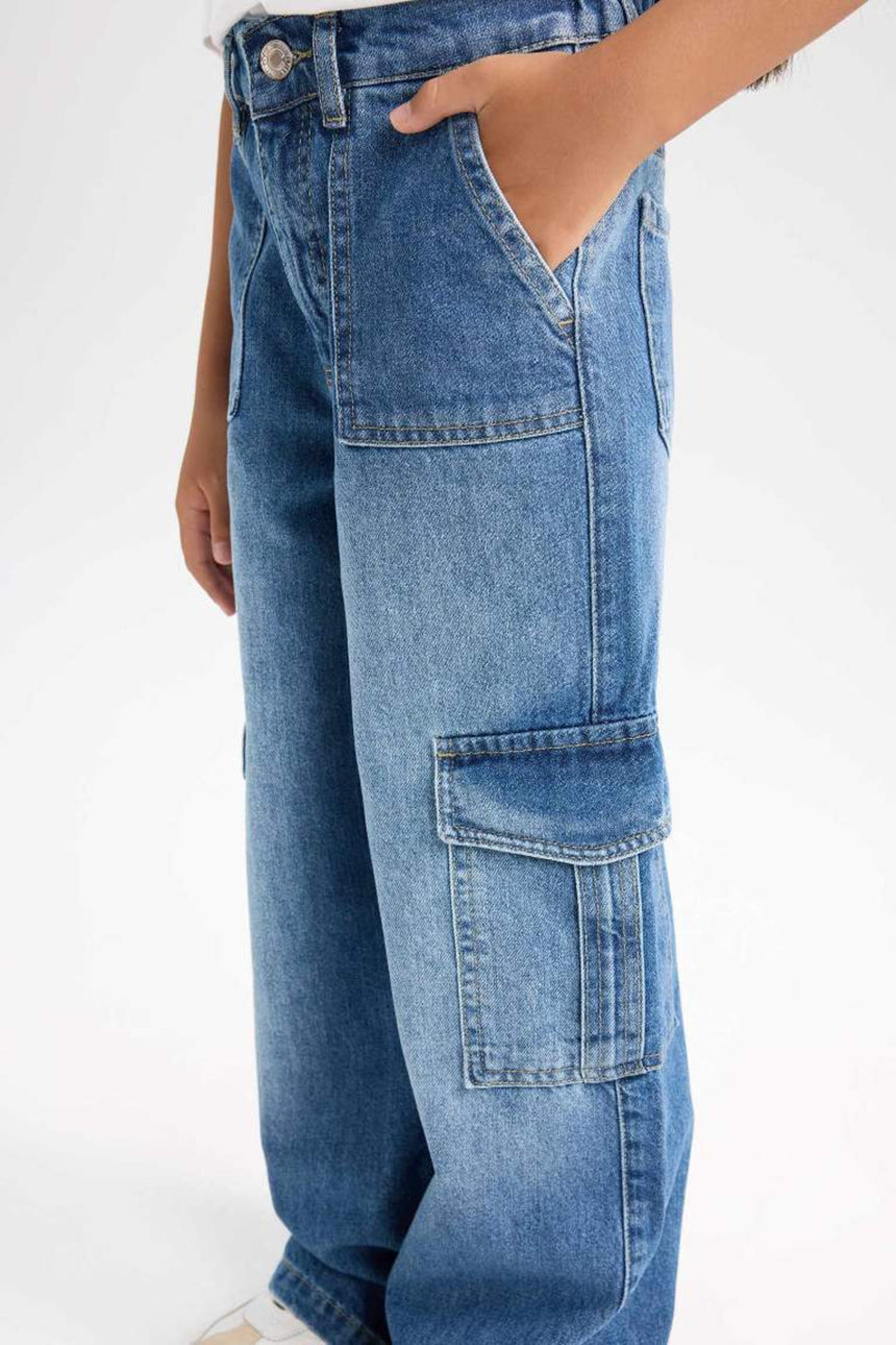 Defacto Çocuk Trousers C8540A8 - Mavi