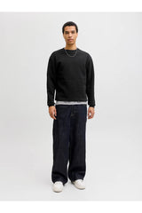 Jack & Jones Bradley Erkek Sweatshirt 12249341 - Siyah
