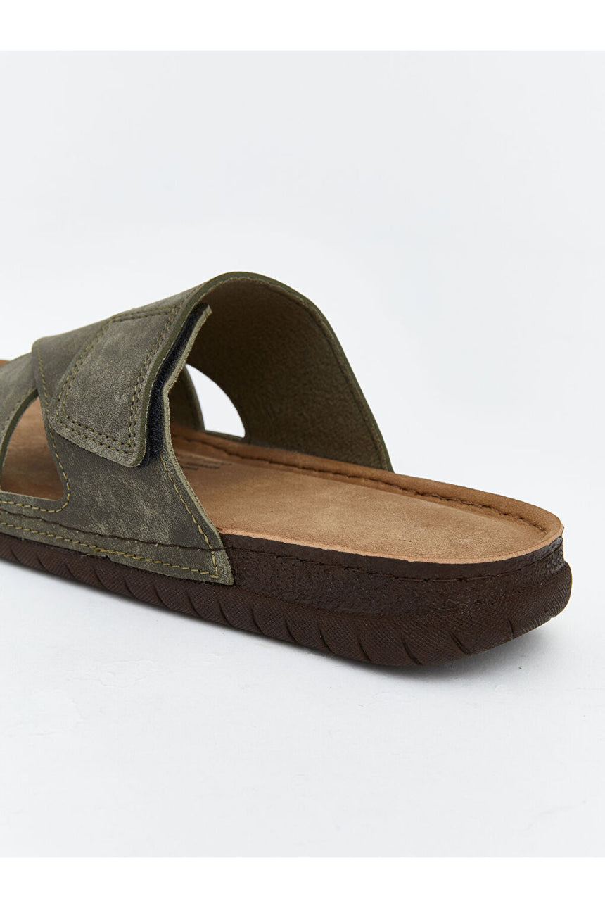LC Waikiki Erkek Terlik S6EA62F8 - Koyu Yeşil