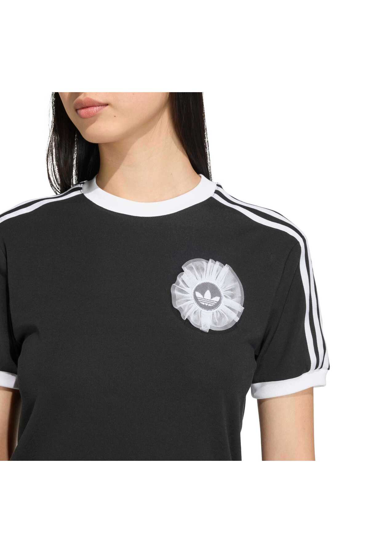 adidas Lace Branding Kadın T-Shirt KS6559 - Siyah