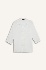 Defacto Kadın Long Sleeve Shirt M9407Az - Kırık Beyaz