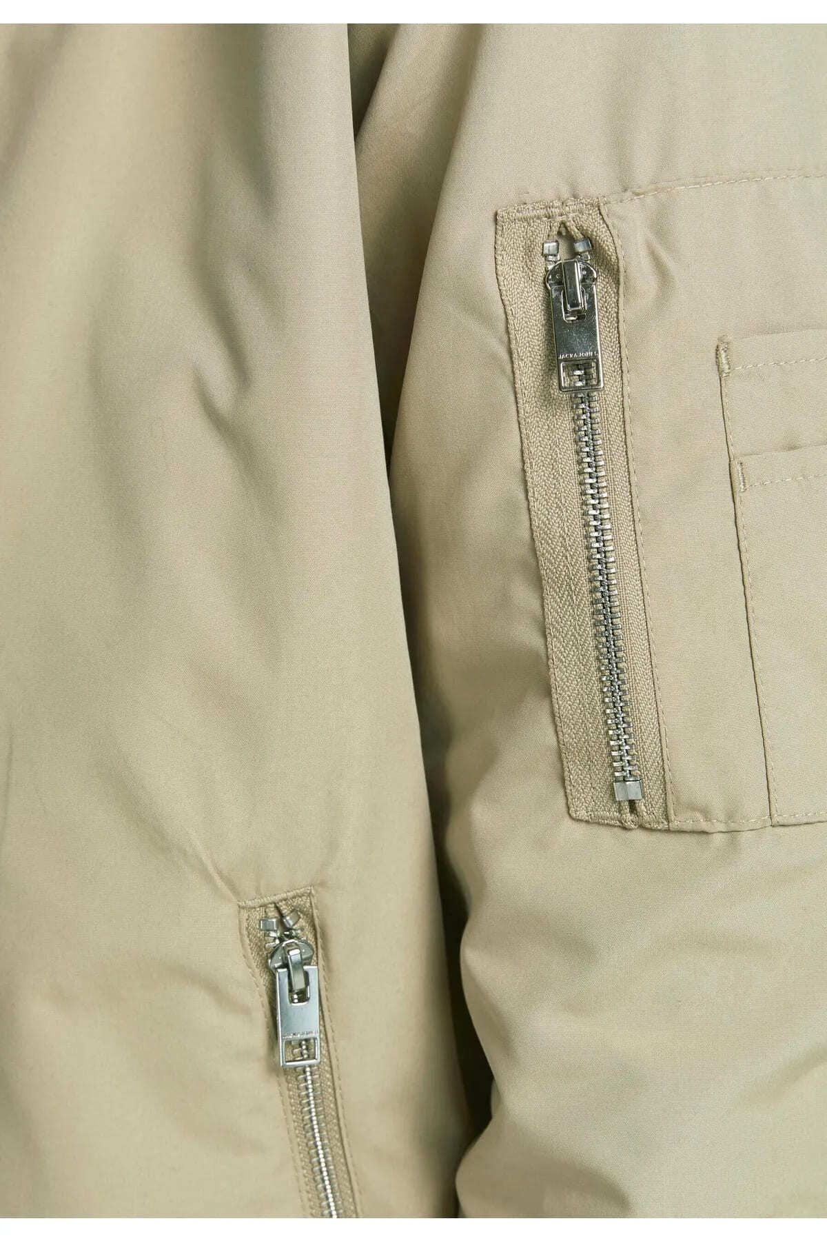 Jack & Jones Rush Erkek Bomber Mont 12165203 - Açık Kahverengi