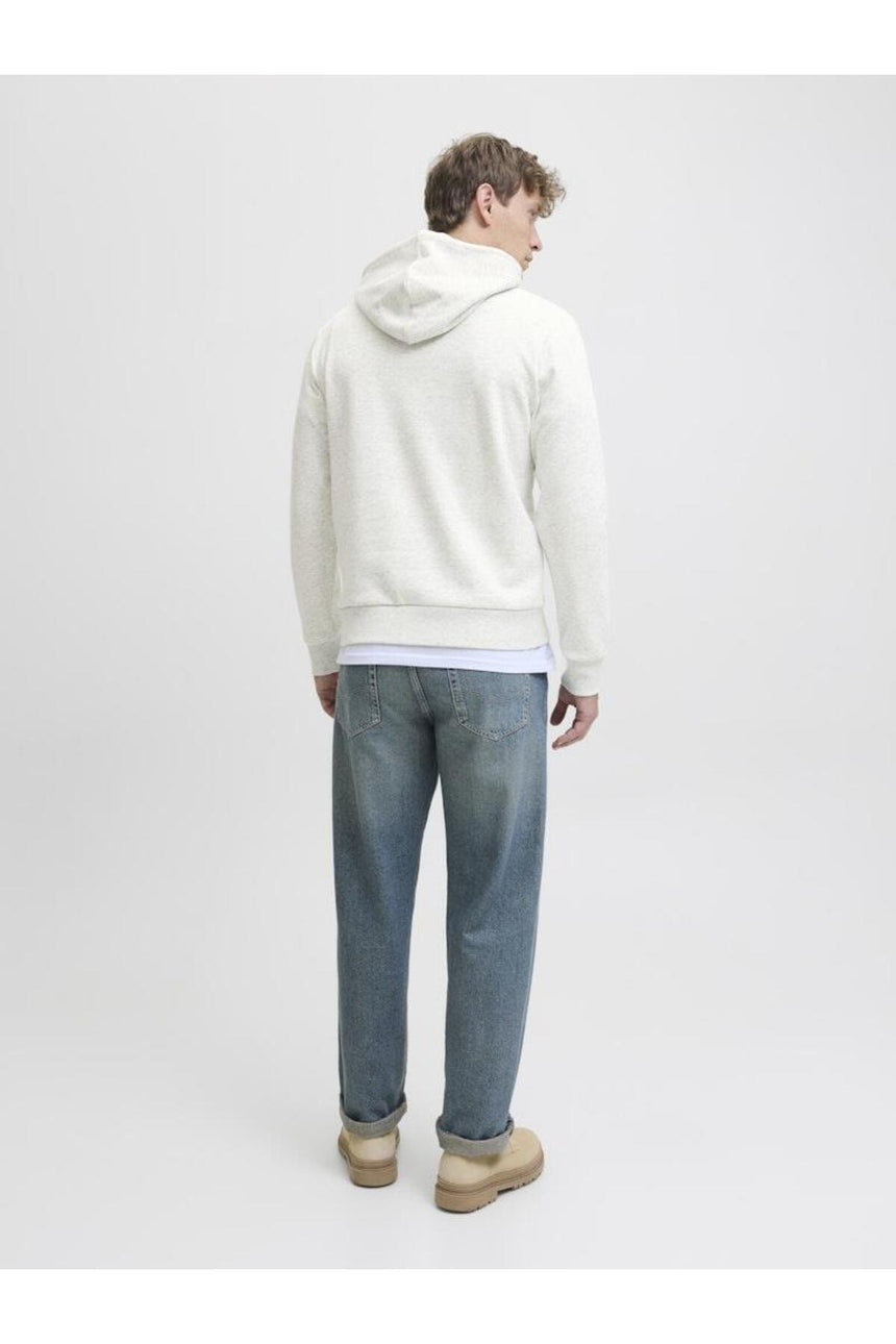 JACK&JONES SWEAT 12278618 - Beyaz/ Gri