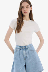 DeFacto K7064AZ Kadın T-Shirt - Siyah