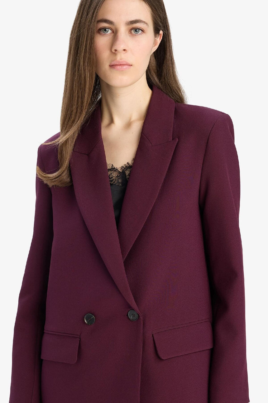 Defacto Kadın Blazer C2457Ax - Bordo