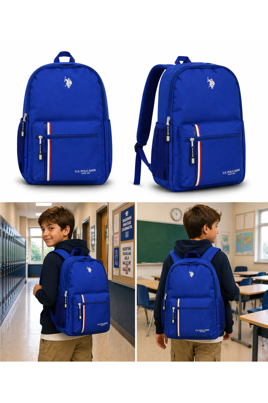 U.S.POLO ASSN. SIRT ÇANTASI 26154 - Parlak Mavi