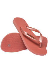 HAVAİANAS TOP LOGO METALLIC 4127244 - ALTIN
