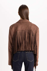 Defacto Kadın Jacket F8317Ax - Kahverengi