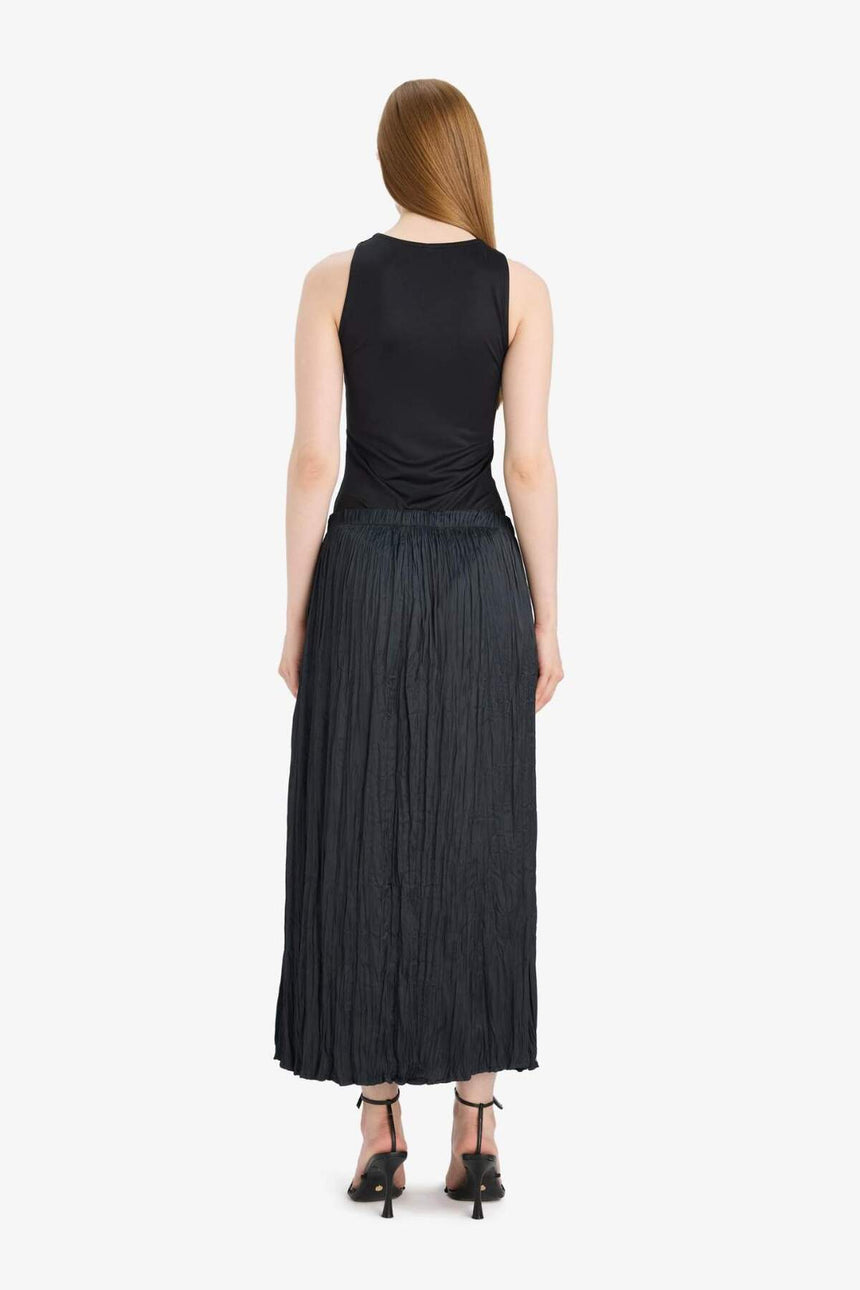 Defacto Kadın Woven Skirt D2139Ax - Siyah