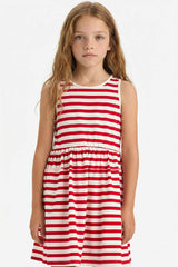 Defacto Çocuk Knitted Dress B4340A8 - Kırmızı