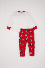 Defacto Çocuk Knitted Pyjamas D7162A5 - Kırmızı