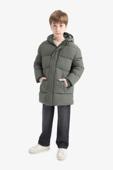 Defacto Çocuk Coat/Parka C8782A8 - Koyu Yeşil