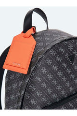 GUESS ERKEK MILANO COMPACT BACKP HMMILOP5219 - Koyu Kahverengi